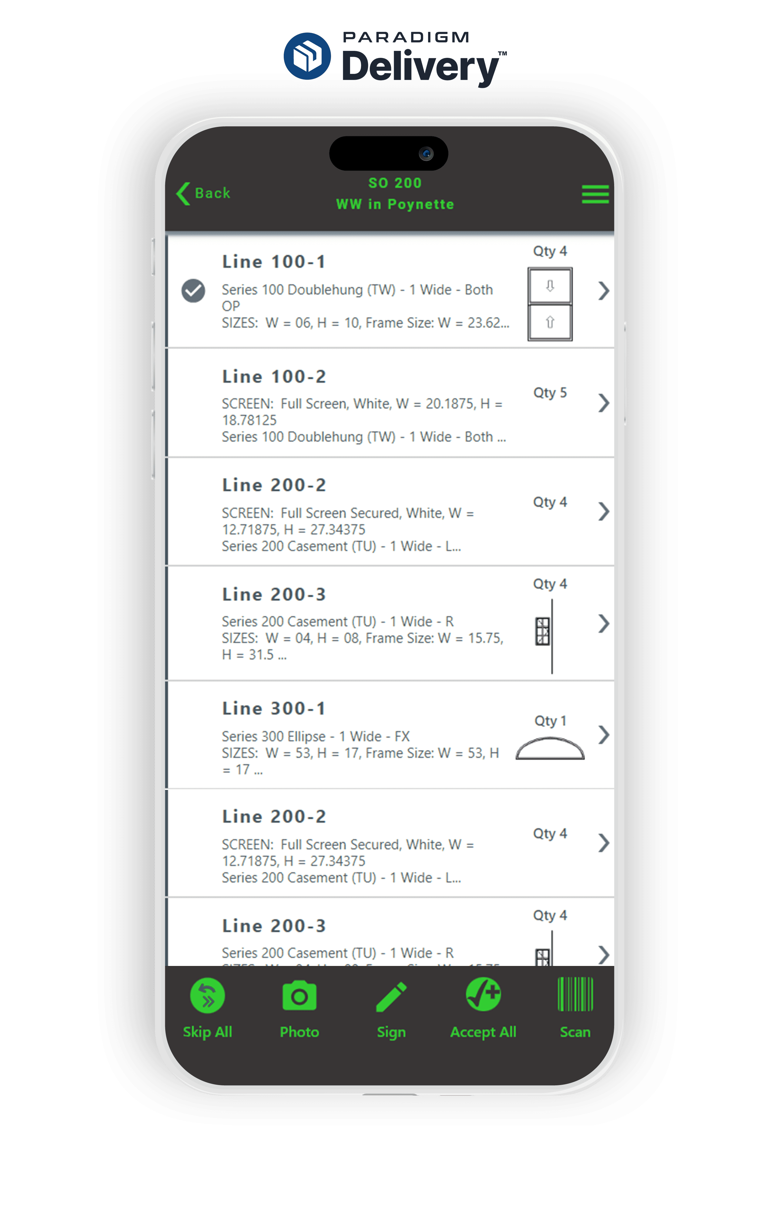 Android & iOS Barcode Scanner App for Delivery Drivers