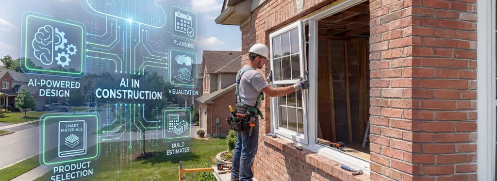 Paradigm - digital-ai-in-construction-graphic-overlayed-on-image-of-a-man-installing-a-window-hero-image-1538x560