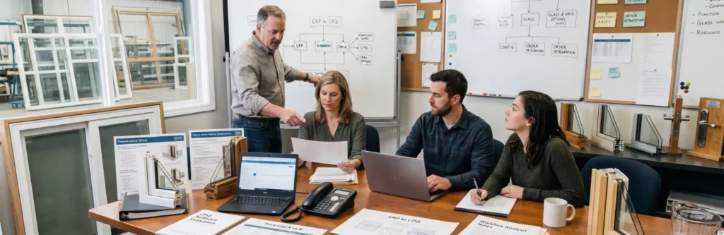 Team of People Weighing there Options on CPQs